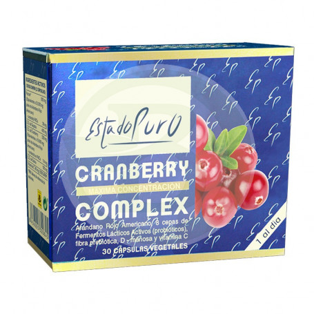 Cranberry Complex 30 Cápsulas Estado Puro