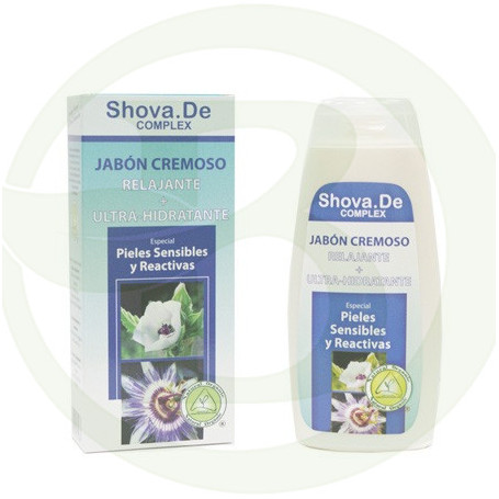 Jabón Cremoso Relajante 250Ml. Shova De