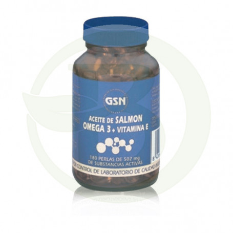 Aceite De Salmón Omega 3 180 Perlas G.S.N.