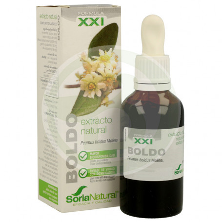 Extracto De Boldo XXI 50Ml. Soria Natural