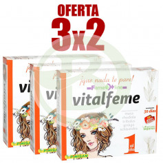 Pacote 3x2 Vitalfeme 30 cápsulas Pinisan