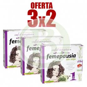 Pack 3x2 Femepausia 30 Cápsulas Pinisan