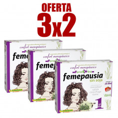 Pacote 3x2 Femepausia 30 cápsulas Pinisan