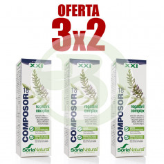 Pacote 3x2 Composor 18 Complexo Regastril 50Ml. Soria Natural