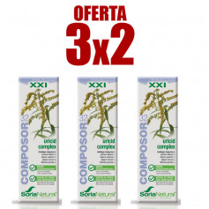 Pacote 3x2 Composor 32 Urid Complex 50Ml. Soria Natural