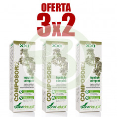 Pacote 3x2 Composor 25 Lepidium Complex 50Ml. Soria Natural