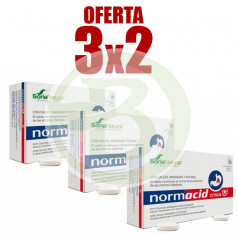 Pacote 3x2 Citrus Normacid 32 Tablets Soria Natural