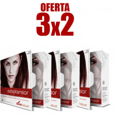 Pack 3x2 Astaxansor 30 Perlas Soria Natural