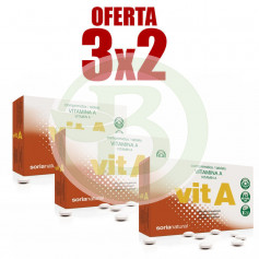 Pack 3x2 Vitamina A Retard 48 Comprimidos Soria Natural