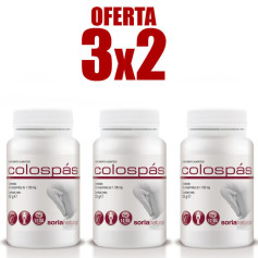 Pacote 3x2 Colospás 30 Tablets Soria Natural