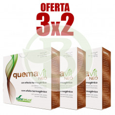 Pack 3x2 Quemavit Neo 24 Comprimidos Soria Natural