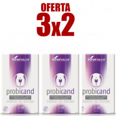 Pacote 3x2 Probicand 20 cápsulas Soria Natural