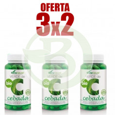 Pacote 3x2 Cevada Verde 80 Cápsulas Soria Natural