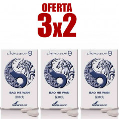 Pacote 3x2 Chinasor 9 Soria Natural