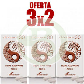 Pack 3x2 Chinasor 30 Soria Natural