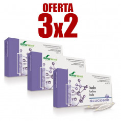 Pack 3x2 Glucosor Iodo 28 Viales Soria Natural