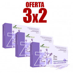 Embale 3x2 Glucosor Zinc 28 Frascos Soria Natural