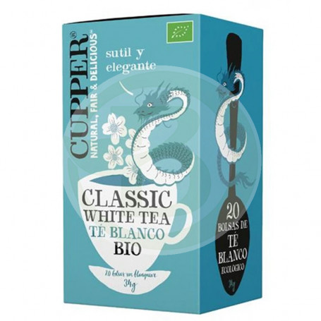 Té Blanco Bio 20 Filtros Cupper