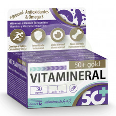 Vitamineral 50+ com Omega 3 30 cápsulas dietéticas