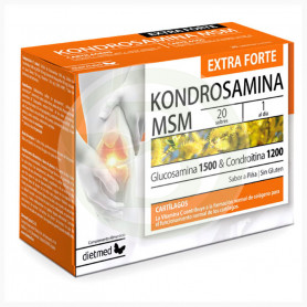 Kondrosamine MSM Flex 20 Sachês com Dieta