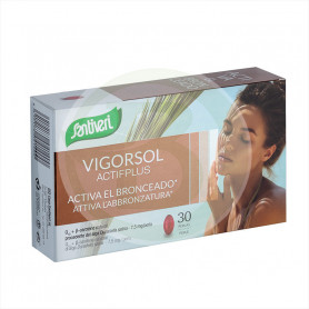 Vigor Sol Actif Plus 30 Pearls Santiveri