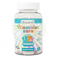 Vitaminas Probióticas Crianças 60 Gummies Drasanvi