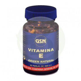 Vitamina E Natural 40 Pérolas GSN