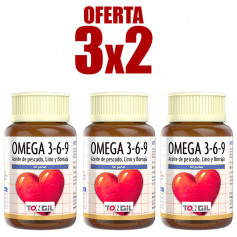 Pacote 3x2 Omega 3-6-9 60 Pérolas Tongil