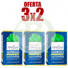 Pacote 3x2 Ginkgo 40 cápsulas de estado puro