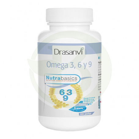 Omega 3-6-9 1,000Mg. 100 pérolas Drasanvi