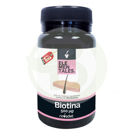 Biotina 500Mcg. 120 comprimidos de dieta nova