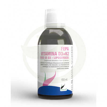 Vitamina Fepa D3 + K2 150ml. Fepadiet