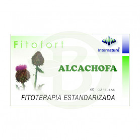 Fitofort Alcachofra 40 cápsulas internature