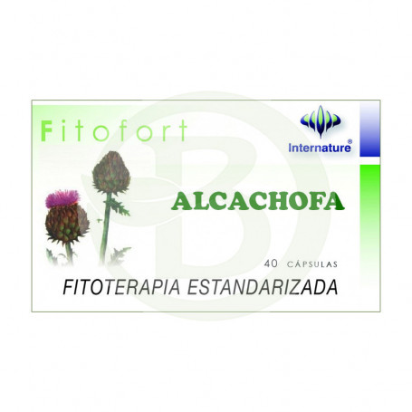 Fitofort Alcachofra 40 cápsulas internature