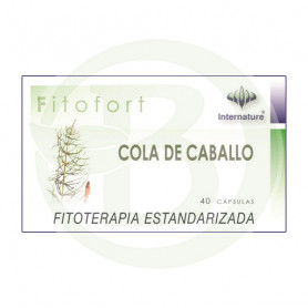 Fitofort Cola Caballo 40 cápsulas internature