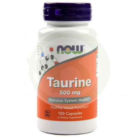 Taurina 500Mg. 100 cápsulas agora