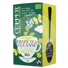 Chá Verde com Limão Bio 20 Sacos Cupper