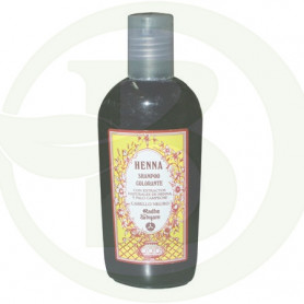 Champú Henna Color Negro 250Ml. Radhe Shyam