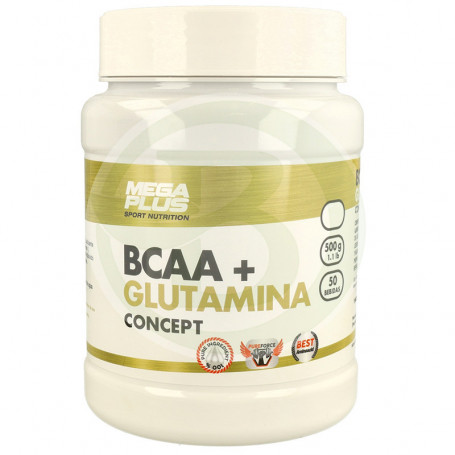 Bcaa + Mandarin Glutamine Extreme Purity 300Gr. Megaplus