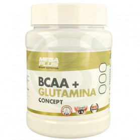 Bcaa + Mandarin Glutamine Extreme Purity 600Gr. Megaplus