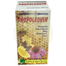 Propolequim 60 comprimidos verde dourado