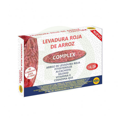 Red Yeast Rice Complex 40 cápsulas Robis