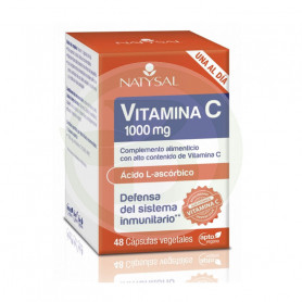 Vitamina C 1,000Mg. 48 Cápsulas Natysal