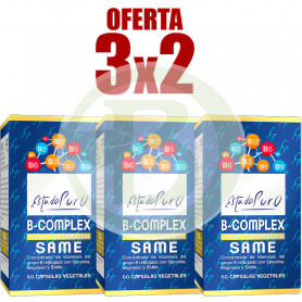 Pack 3x2 Bcomplex Same 60 Cápsulas Estado Puro