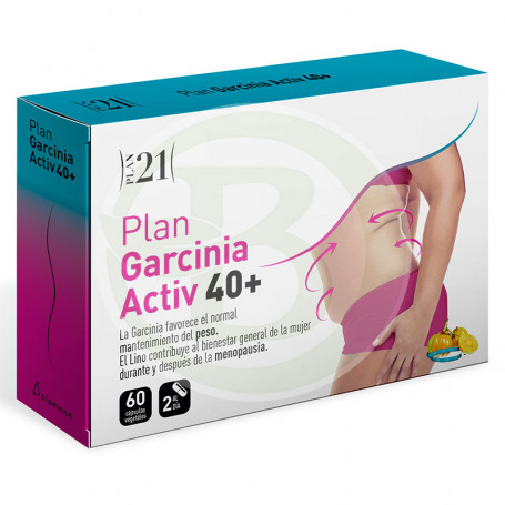 Garcinia Activ Plan 40+ 60 cápsulas Plameca