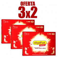 Pacote 3x2 Aligelfort Energy 10 frascos Il Hwa