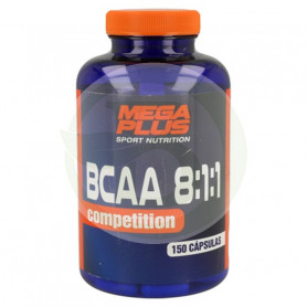 Bcaa 8: 1: 1 Competiton 150 cápsulas Megaplus