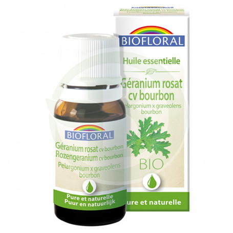 Óleo Essencial de Gerânio 10Ml. Biofloral