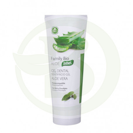 F-Aloe Vera Bio Dental Gel 75Ml. Santiveri