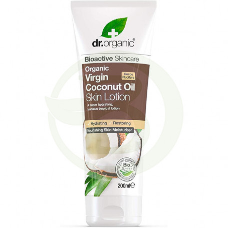 Loção Corporal de Coco 200Ml. Dr. Orgânico